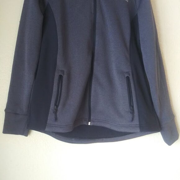 Under Armour women's size blue, red and white hooded jacket - Picture 3 of 16